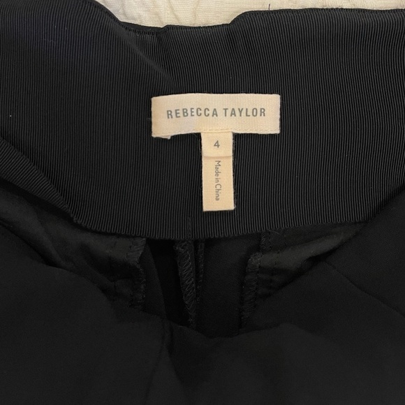 Rebecca Taylor Size 4 Black Skort - Picture 4 of 9